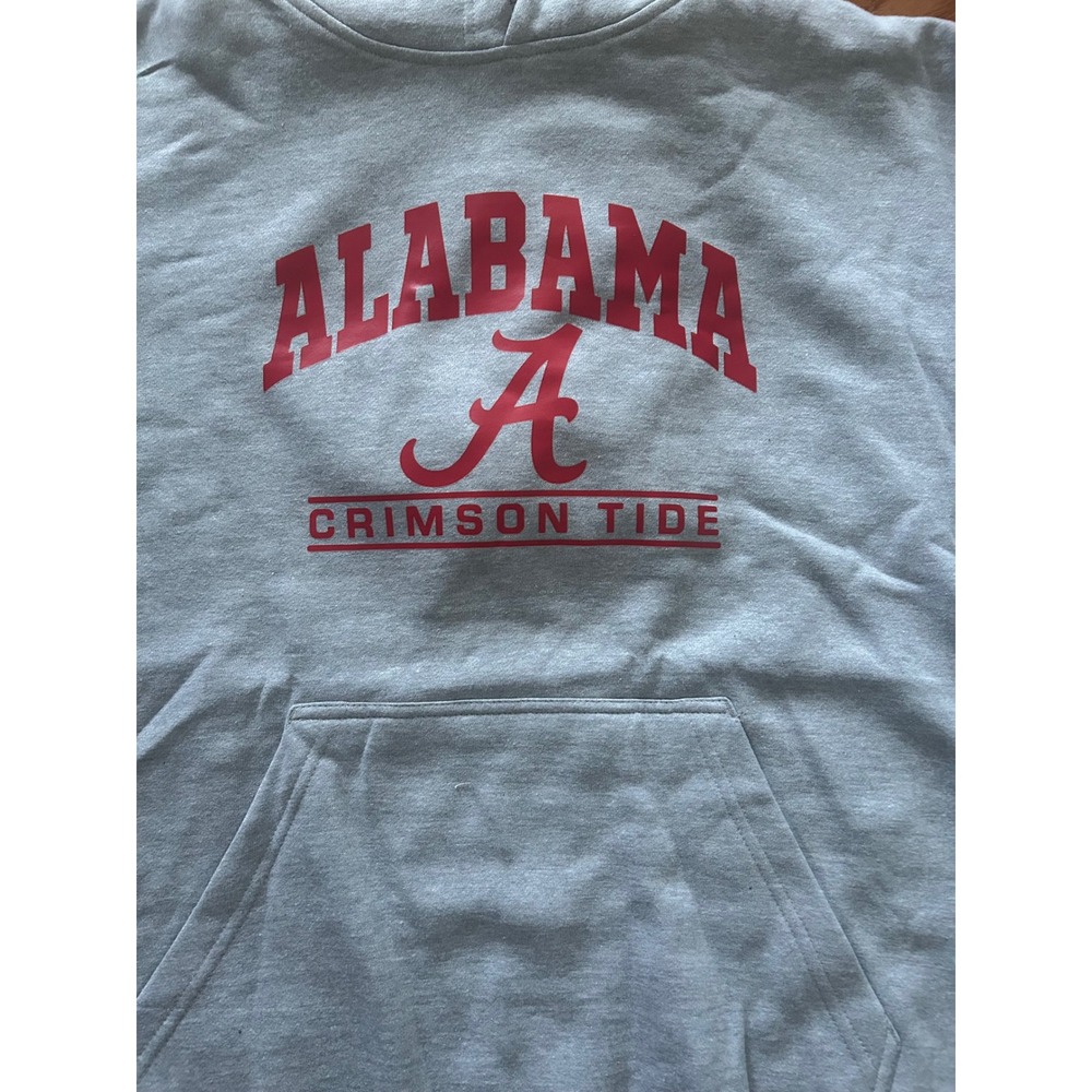 Champion Alabama Crimson Tide Hoodie Mens XL Gray NCAA Sweatshirt NWT